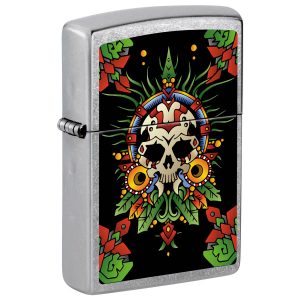 ENCENDEDOR ZIPPO DISEÑA TU MEXICO MICTLANTECUHTLI